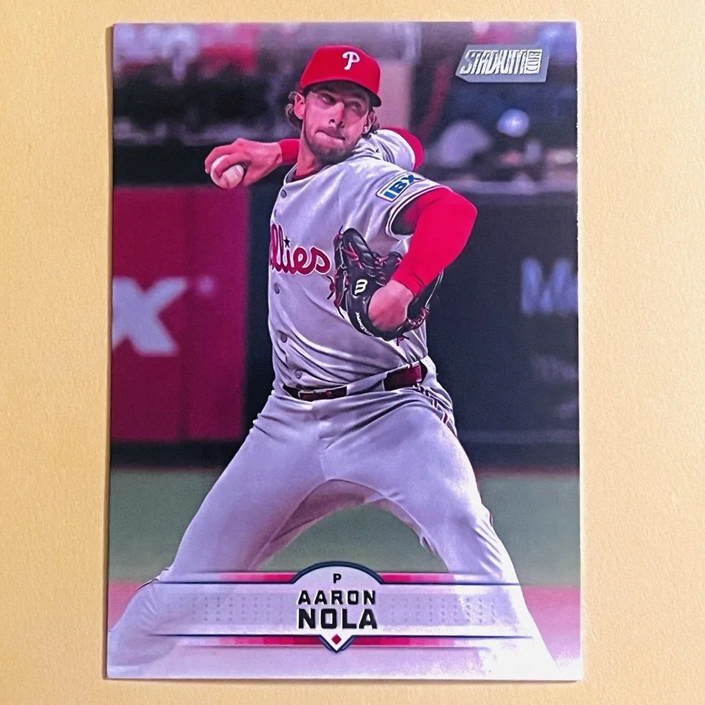 2025 Topps Stadium Club‎ Baseball Aaron Nola #145 Philadelphia Phillies